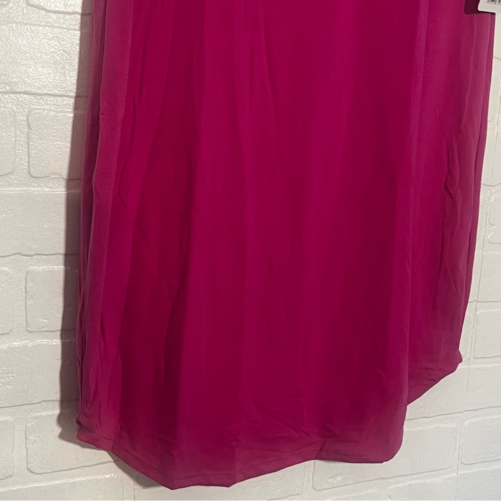 Natori Womens Sleep Dress V-Neck Short Sleeve Night Dress Small Cozy Comdort NWT - Picture 3 of 5